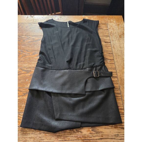 Cop Copine Inception black asymmetrical dress - Picture 2 of 5